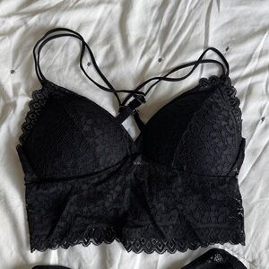 Lace Black Bralette